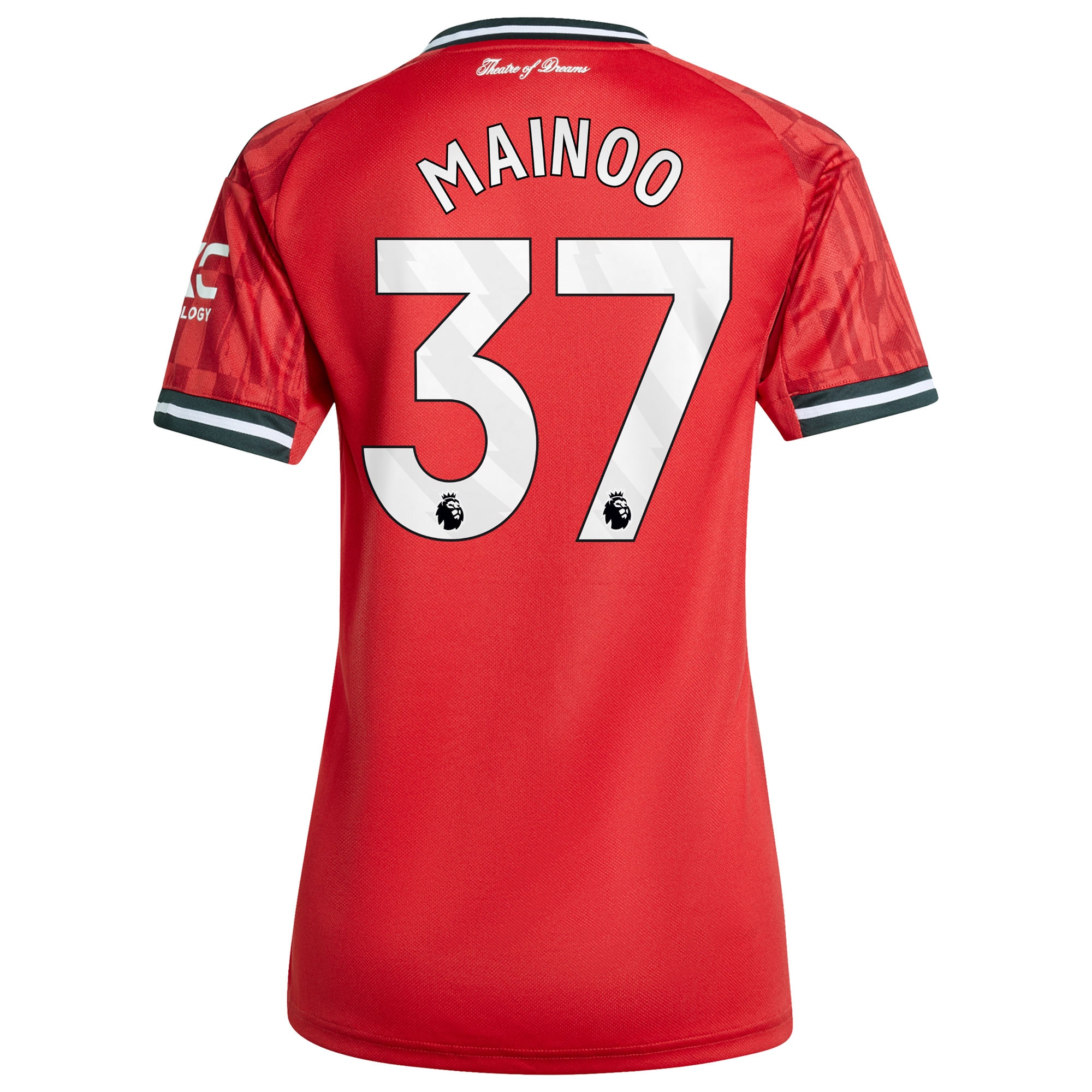 [SJH] Kobbie Mainoo Manchester United Women's Home 2025/26 Replica Player Jersey - Red