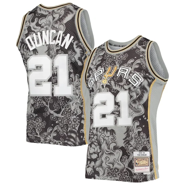 Tim Duncan SAS Official Basketball Jersey - Best Value - Fan Favorite