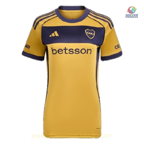 Boca Junior Away Football Jersey 2025-26 Edition Women
