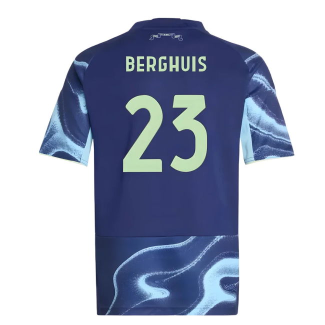 Replica 2025-2026 Ajax Away Away With Classic Design - Eredivisie