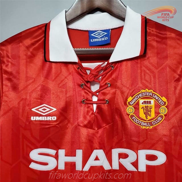 Manchester United Soccer Jersey 92-94 Home Game