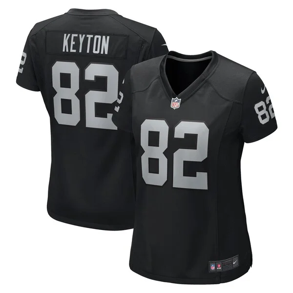 None Ramel Keyton Game Jersey - Black | NFL Player Jersey | NFL Footba