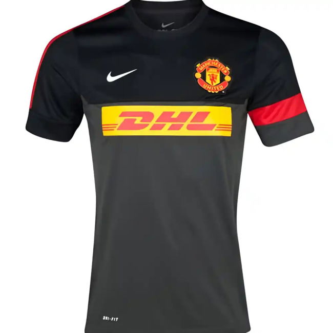 Man Utd Training Football Shirt 2012-13 - L M S Kids