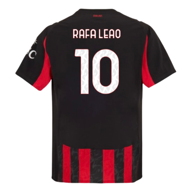 2025-2026 ACM Home Great Deal Shirt (Rafa Leao 10) Quick Dry
