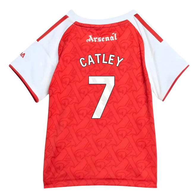 2025-2026 Arsenal Home Baby Kit (Catley 7) - official style