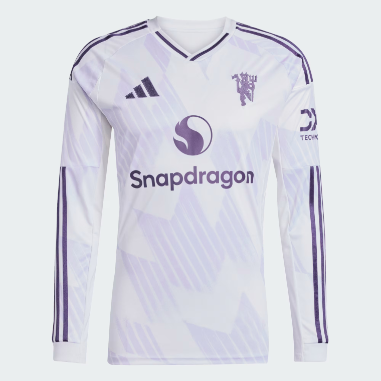 Away Long Sleeve Jersey for Manchester United 25-26 Season