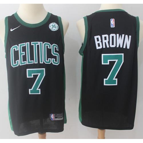 Celtics #7 Jaylen B. Official 2024 Statement NBA Jersey - Brown