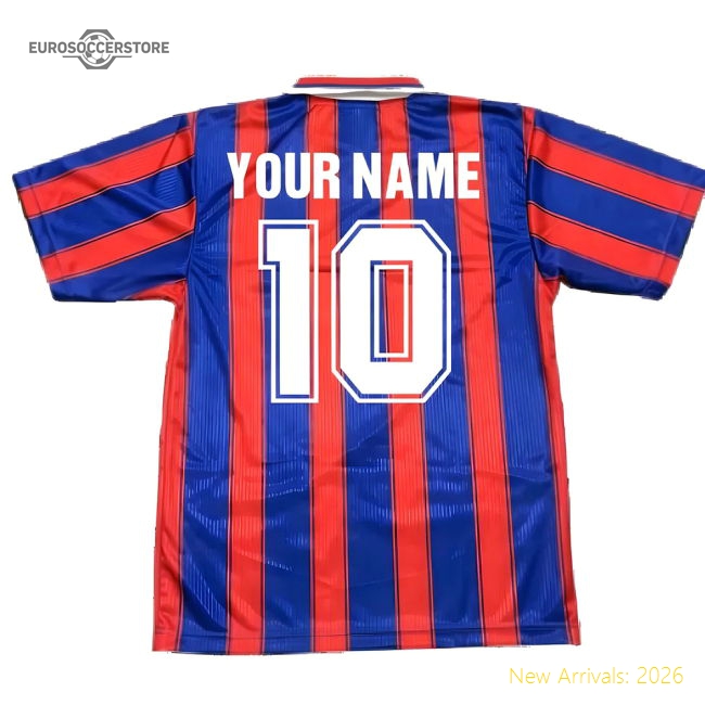 Crystal Palace 1997 Home Retro Shirt (your Name) - Match Day Jersey