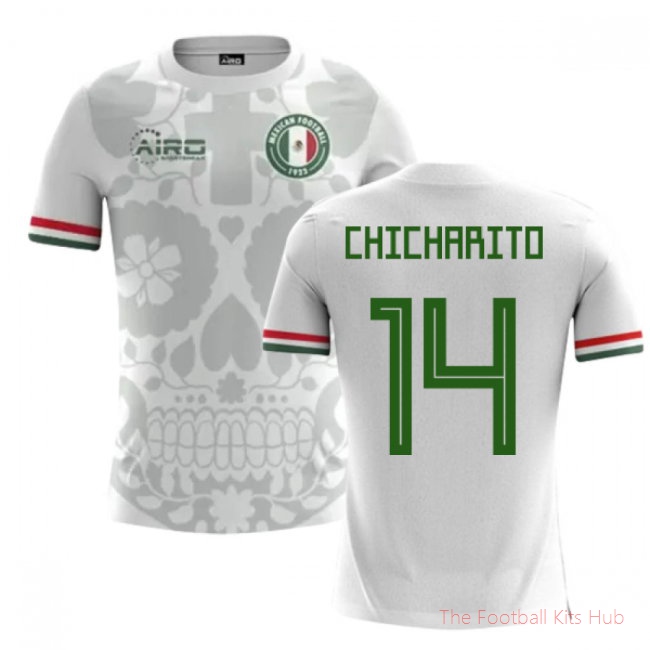 [JED] 2025/26 Mexico Away Football Shirt (Chicharito 14) - Kids