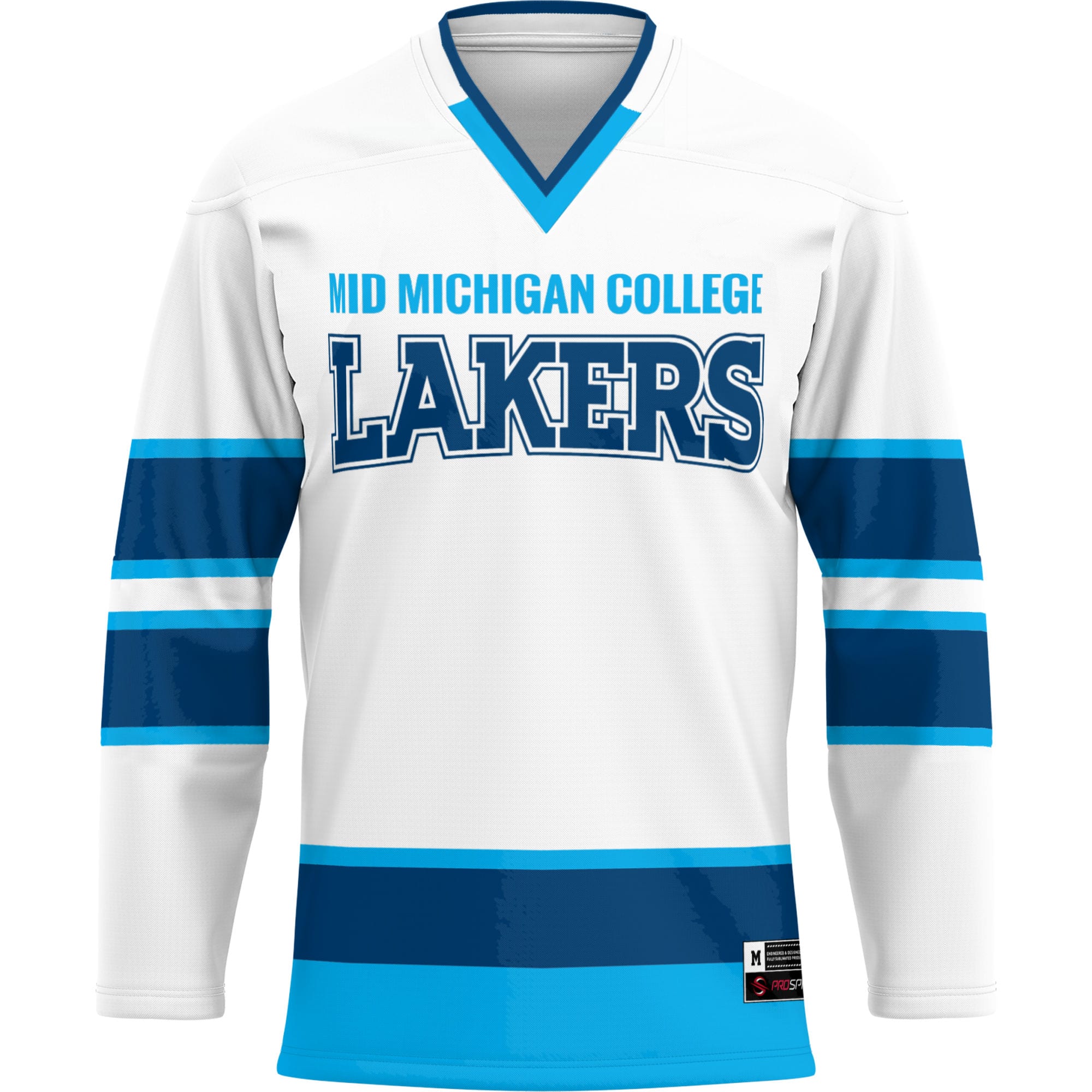 [DDG] Mid Michigan College GameDay Greats Hockey Jersey - White