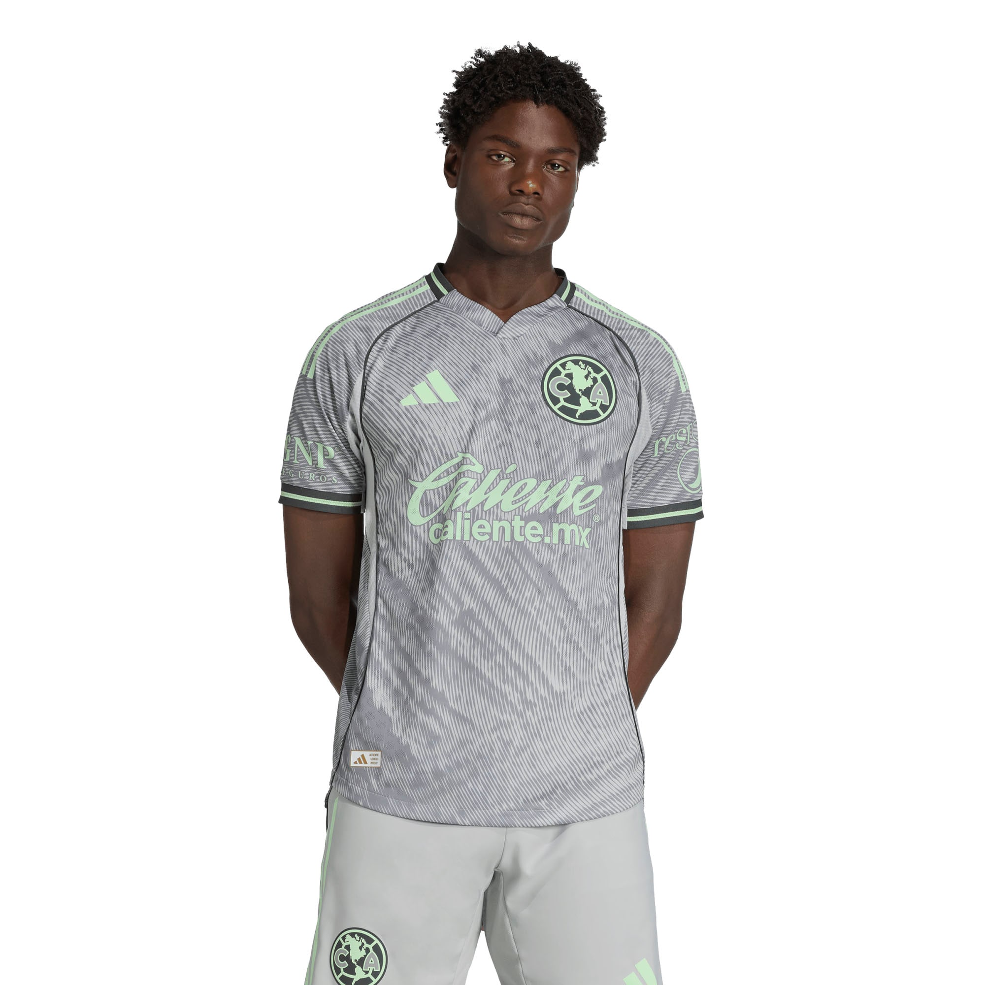 [SJH] Club America 2025 Third On Field Authentic Jersey - Gray
