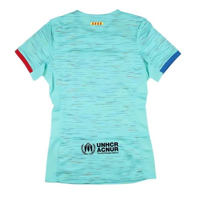 Womens New Barcelona Third Soccer Jersey 2023-2024