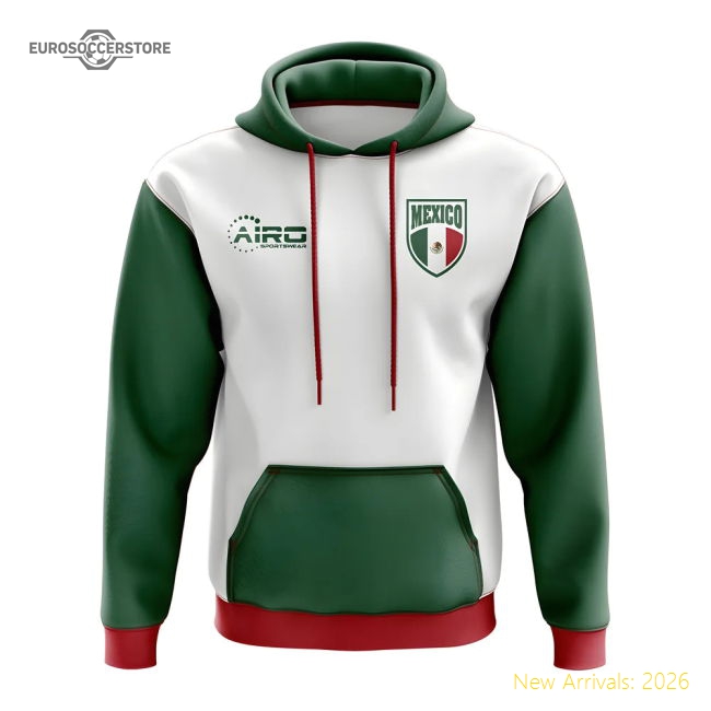 Top-grade Mexico National Team Concept Country Football Hoody (white)