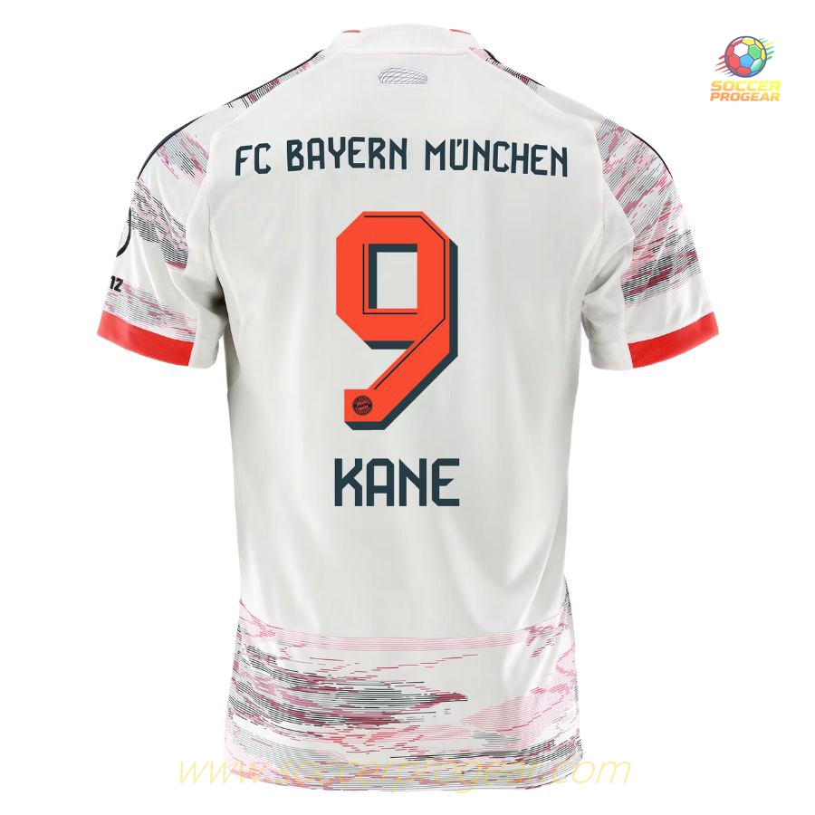 Football Jersey Bayern Munich Away 2025-2026 Season Kane