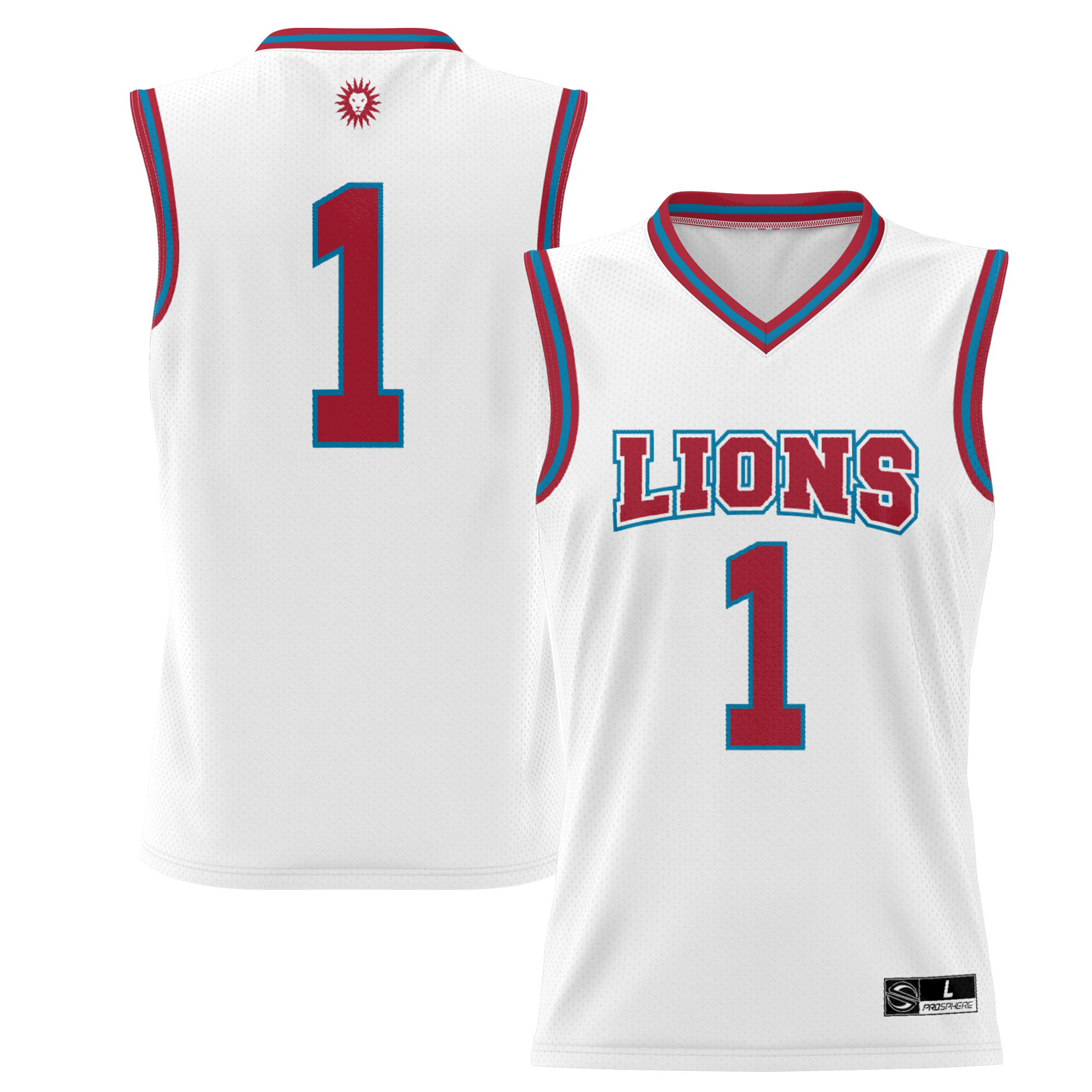 [NJP] Loyola Marymount Lions GameDay Greats Lightweight Basketball Jersey - White