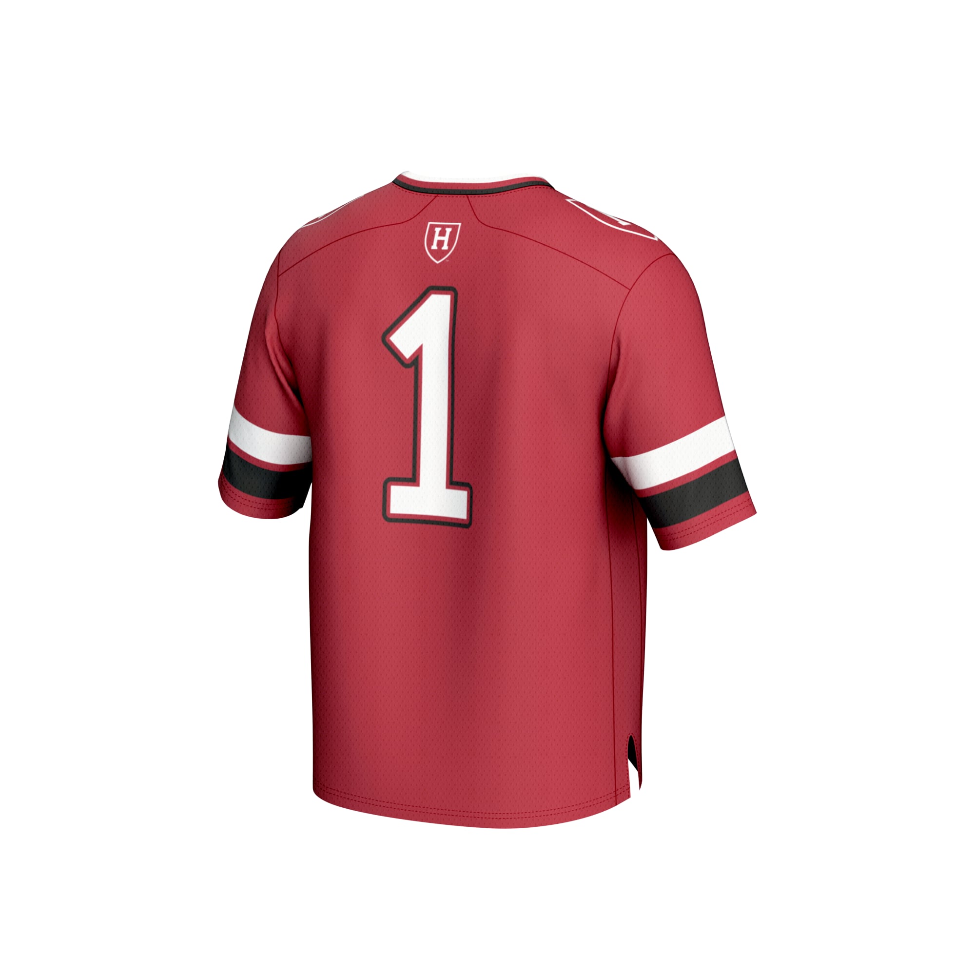 #1 Crimson Harvard Crimson Lightweight Collegiate Football Fashion Jersey
