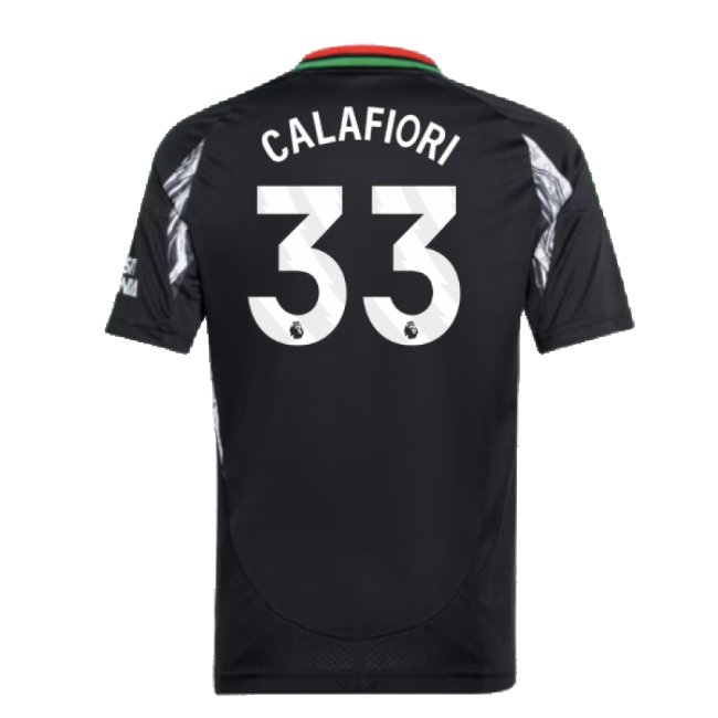 2024-2025 Arsenal Away Affordable Famous Stretchable Calafiori 33#917