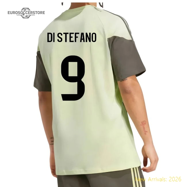 Trending 2025-2026 Real Madrid Training Tee (Almost Lime) (Di Stefano