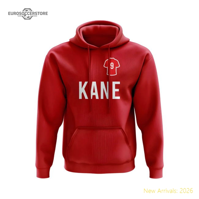 High-quality Harry Kane Bayern Munich Number Hoody (red) - Great Value