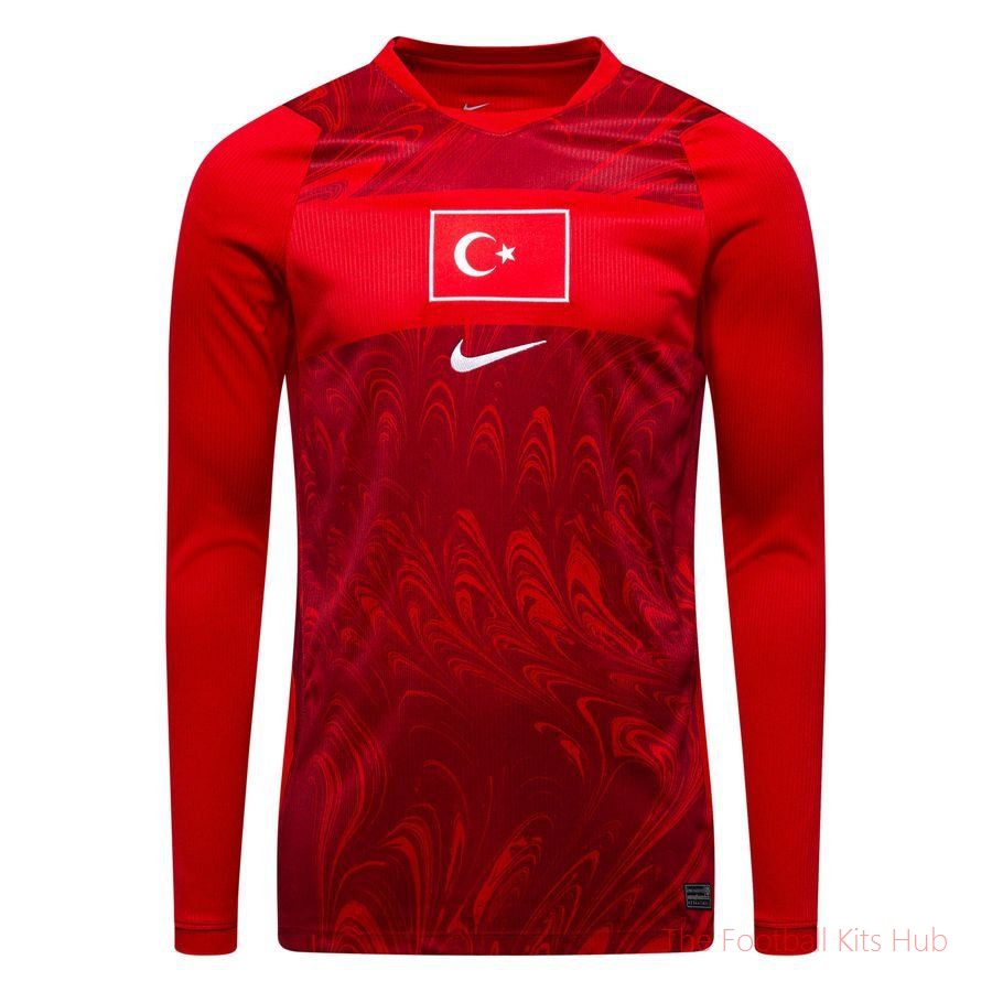 Turkey Home Shirt World Cup 2026 Long Sleeves