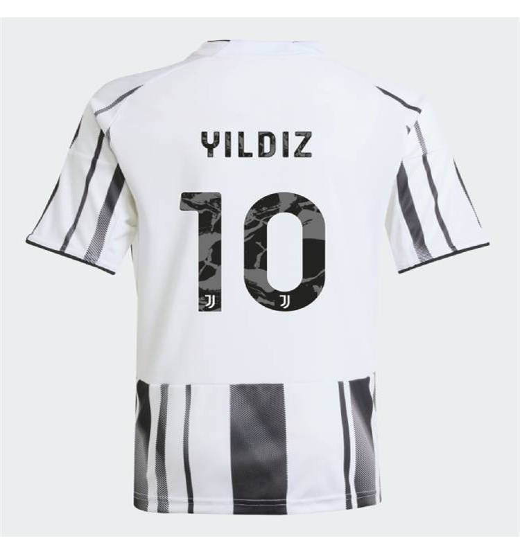 2526 Juventus Home Jersey Shirt 10 YILDIZ - Official Replica 8426