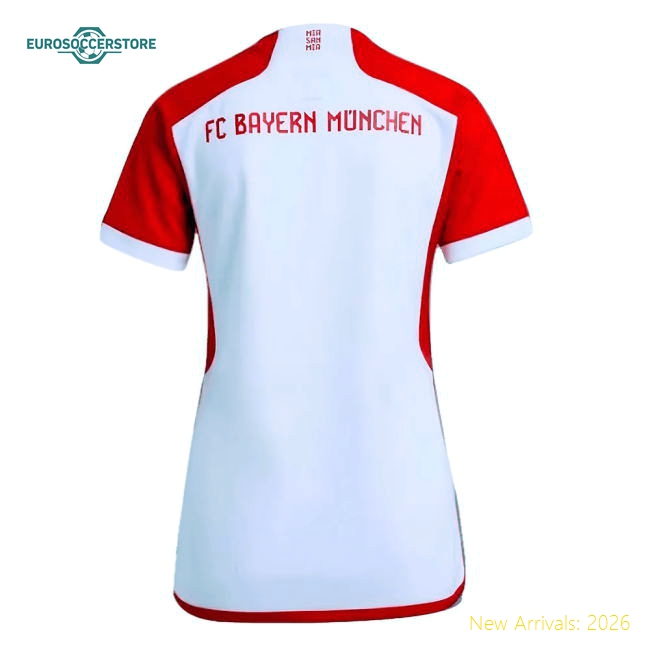 Bayern Munich 2024-25 Home Fan Version For Adults (Ladies) Soccer Jersey