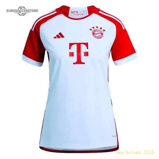 Bayern Munich Authentic Home Jersey Athletic Fit Breathable