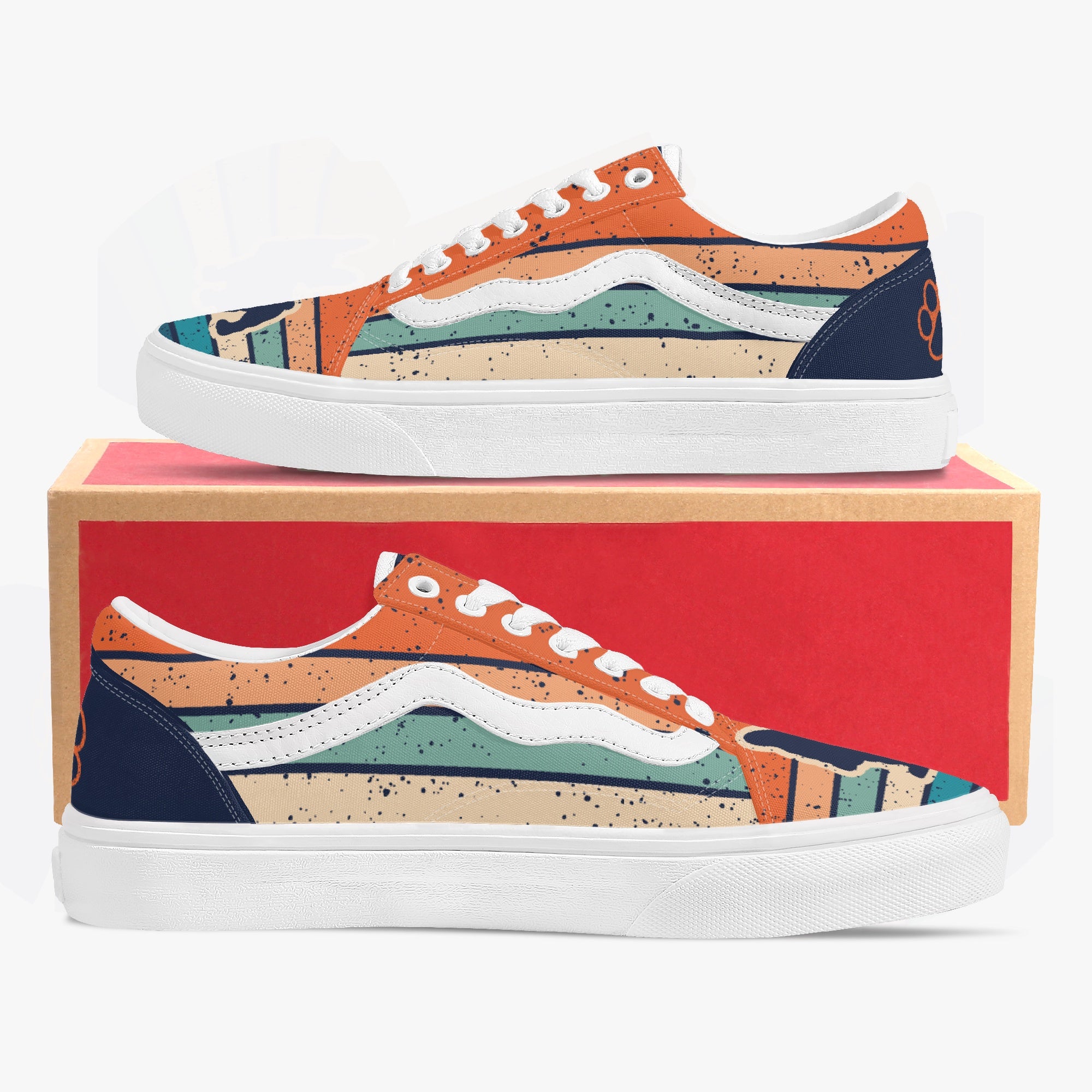 French Bulldog Lover Brutus Trendy Low Top Canvas Sneakers Casual Footwear