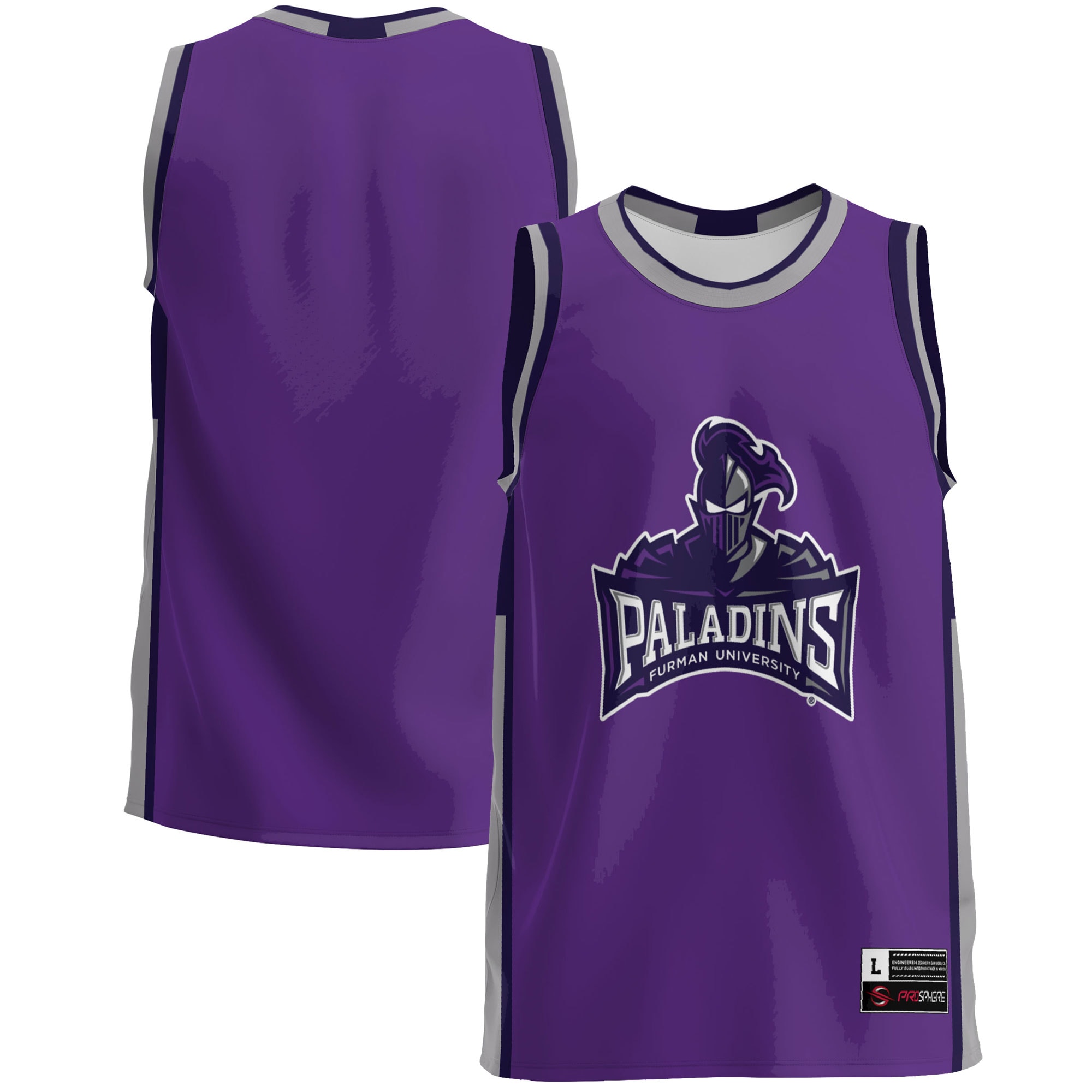 [NJP] Furman Paladins GameDay Greats Lightweight Basketball Jersey - Purple