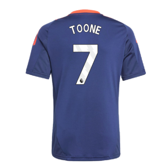 Man Utd 2024-20 Training Football Shirt Featuring Toone 7 M S Kids