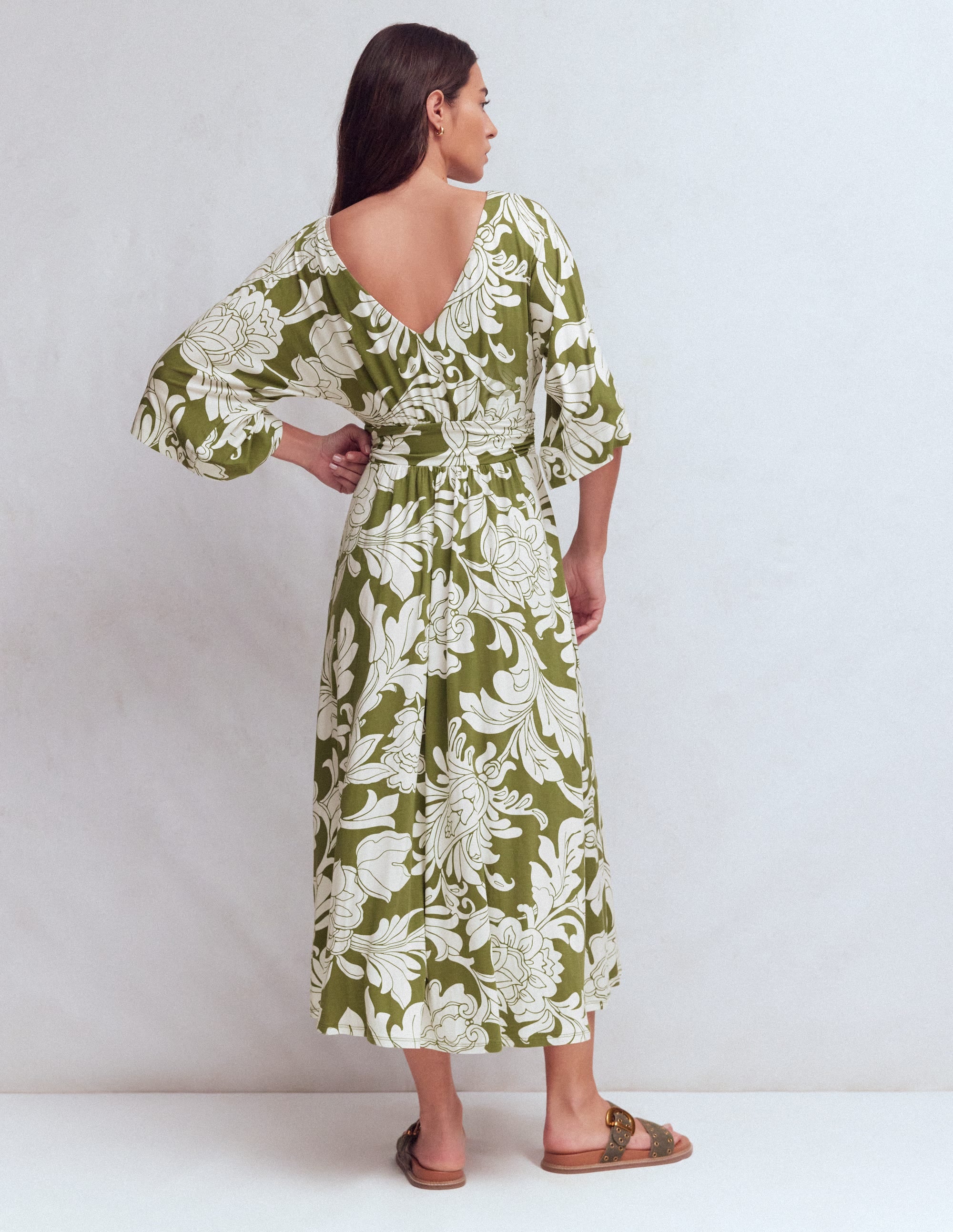 Imelda Kimono Jersey Dress