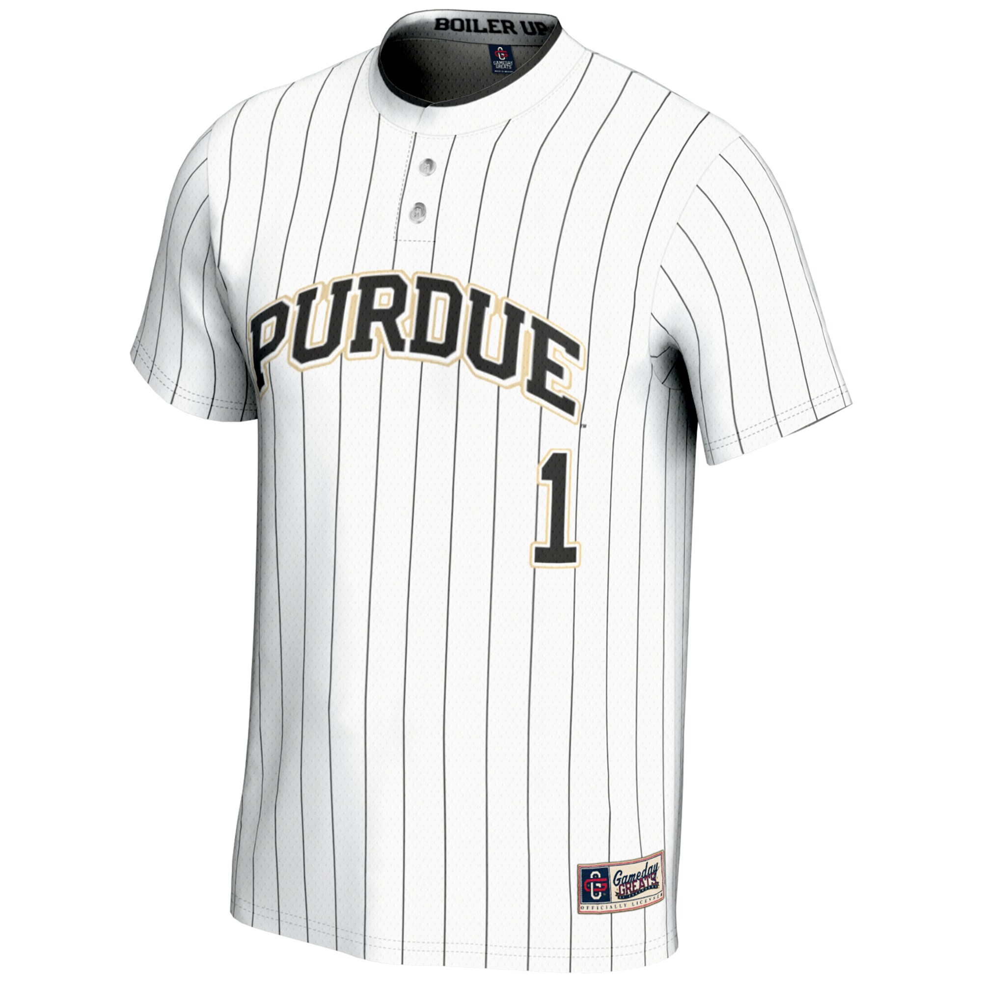 [DDG] Purdue Boilermakers GameDay Greats Lightweight Softball Jersey - White