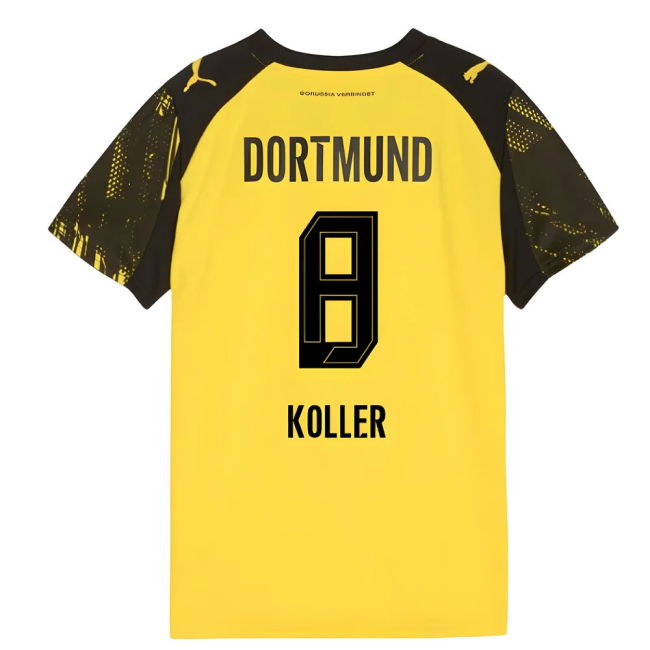 2025-2026 Borussia Dortmund Home Shirt (Kids) (Koller 8)