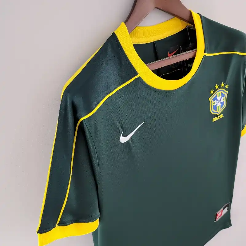 1998 Brazil Goalkeeper Soccer retro kit