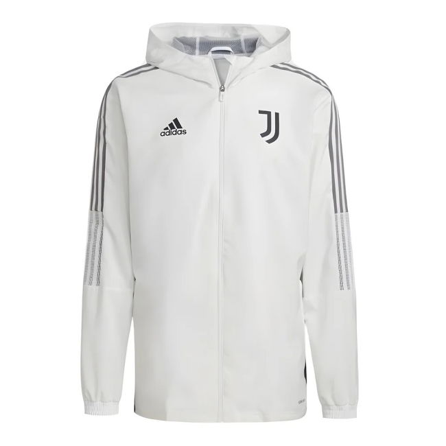 2021-2022 Juventus Presentation Jacket (White)
