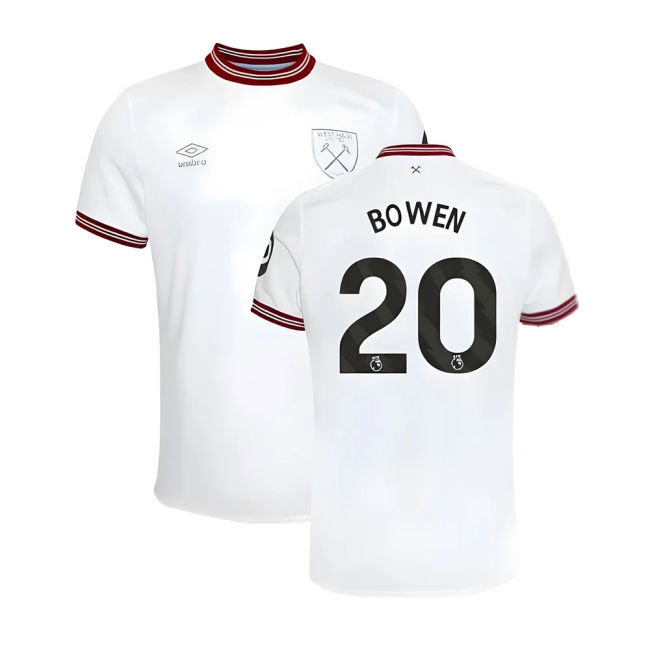 West Ham 2023-20 value for money Away Soccer Jersey