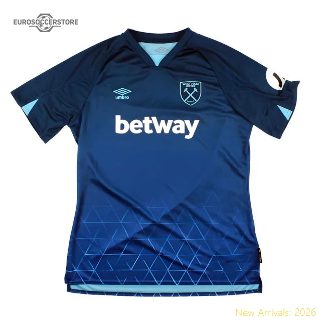 West Ham Male 2023 Third Jersey Shirt Football Fan Apparel