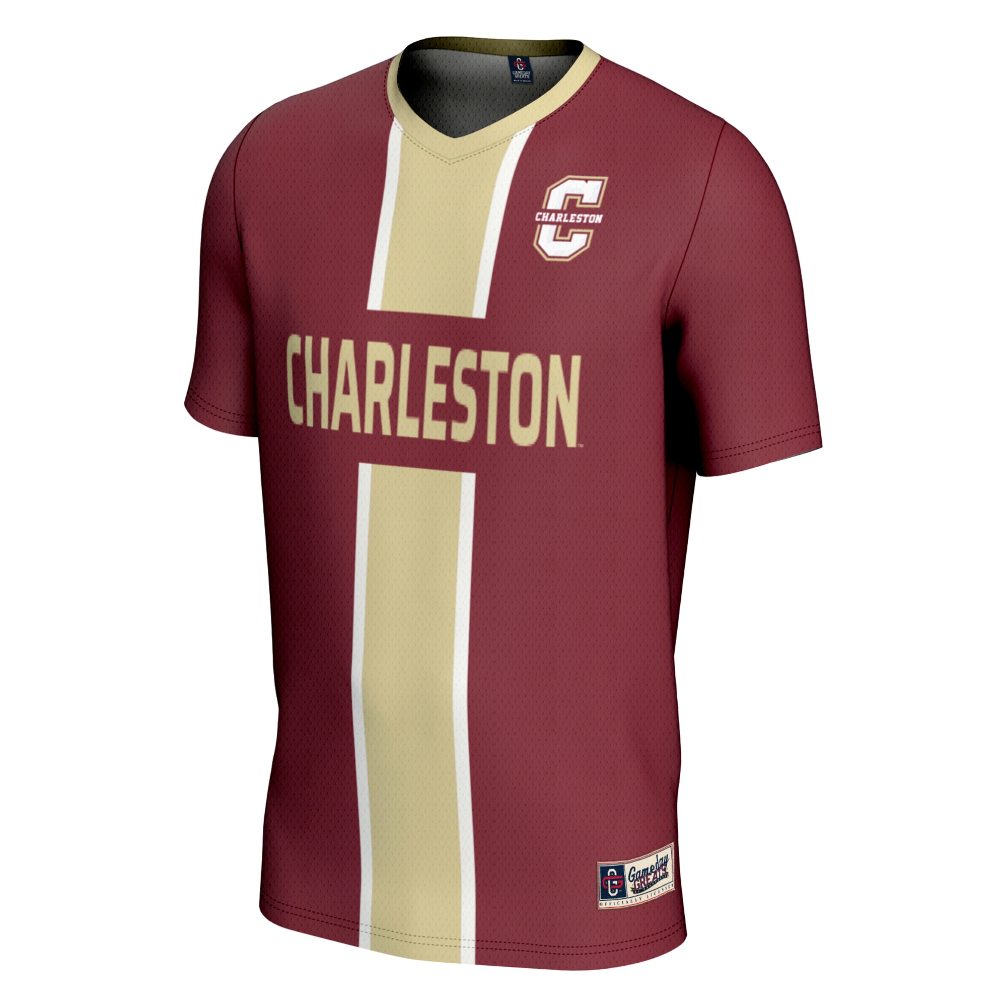 [SJH] Charleston Cougars GameDay Greats Lightweight Soccer Jersey - Maroon