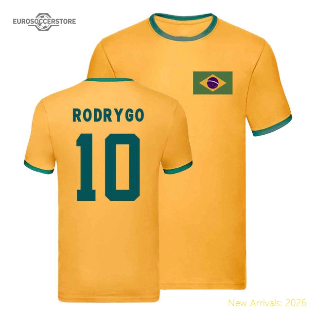 Genuine Football Brazil T-shirt - Cotton Trendy Performance