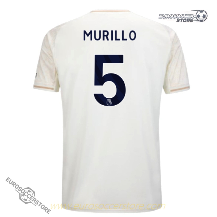 Nottingham Forest Away MURILLO 5 Football Jersey 2025-26 Season
