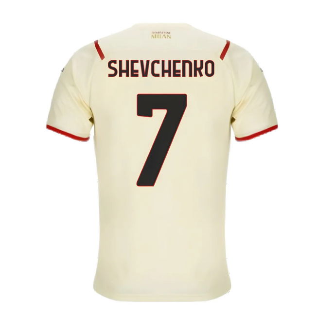 2021-2022 AC Milan Away Shirt (SHEVCHENKO 7)