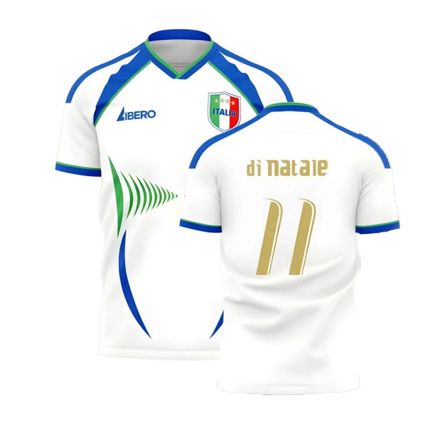 Italy 2006 Style Away Concept Shirt (Libero) (Di Natale 11)