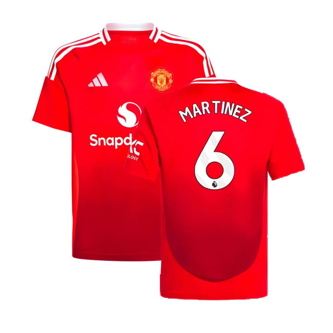 High Quality 2024-2025 Man Utd Home With Retro Design - Rising Star