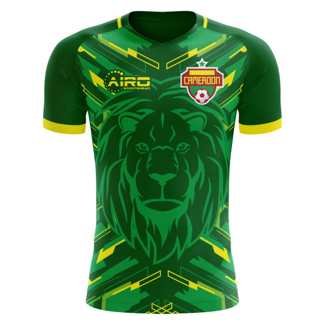 2025-2026 Cameroon Home Concept Football Shirt (Your Name) -Kids