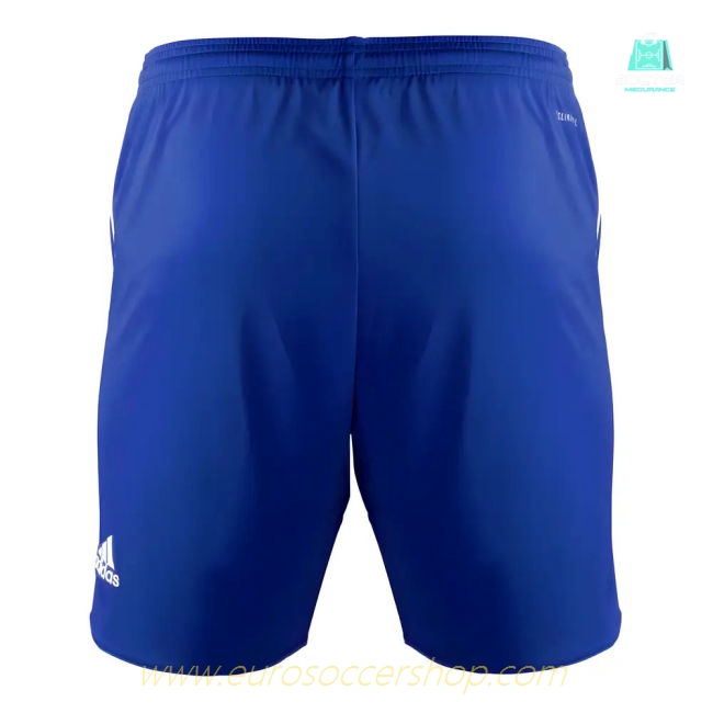 2017-2018 Schalke Adidas Away Shorts (Blue) - Kids