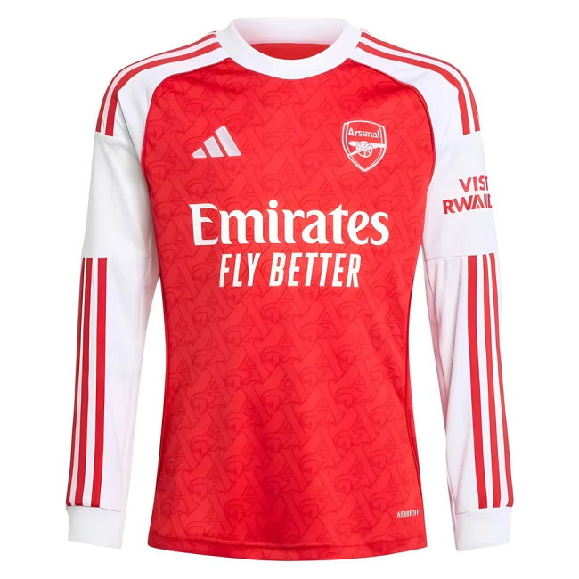 Kids New Breathable Arsenal Home Match Shirt