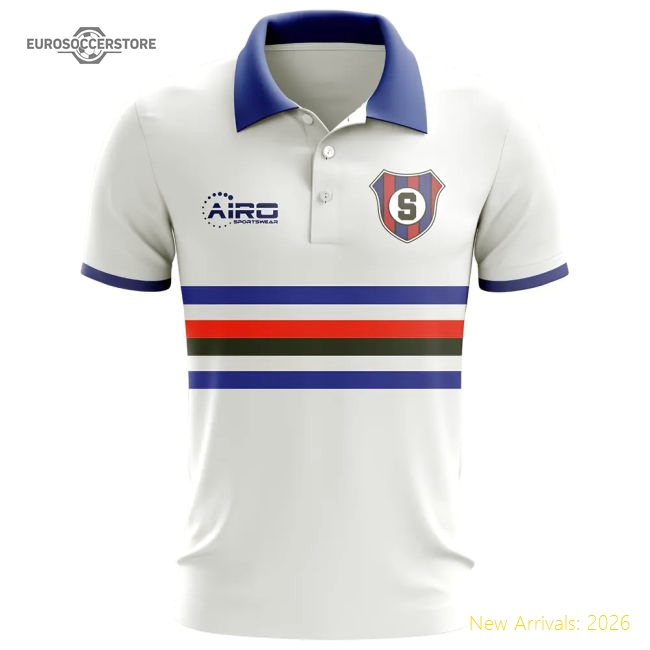 Sampdoria Away Concept Football Kit 2025-2026 Game Wear Jersey