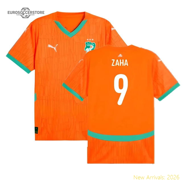 Highperformance Ivory Coast 20242025 Home Shirt () Quickdry