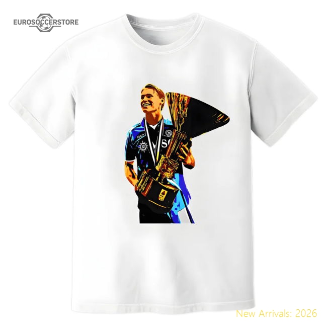 Scott Mctominay Partenopei Serie A Trophy Supporter Tee (white)