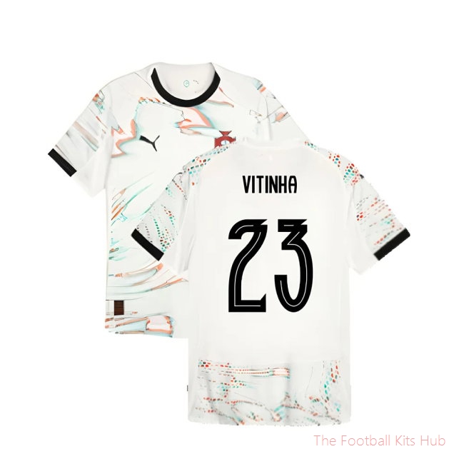 [JED] 2025/26 Portugal Away Authentic Jersey (Vitinha 23) Jersey